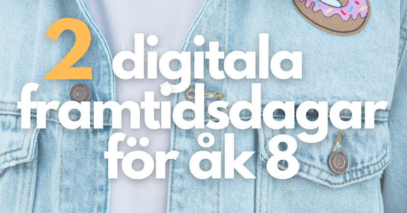 Nytt koncept med tv� Digitala Framtidsdagar f�r �k 8