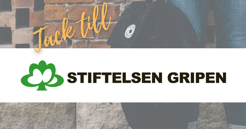 Samarbete med Stiftelsen Gripen